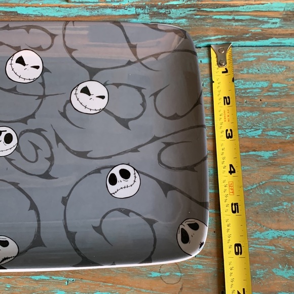 Jack Skellington The Nightmare Before Christmas Ceramic Serving Tray Dish New - Picture 3 of 7